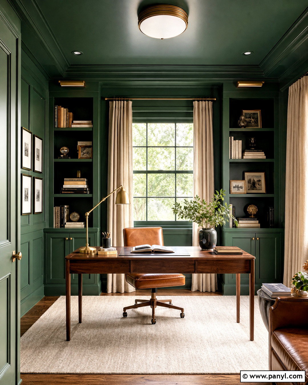 Color Drenched Walls - 20 paint effects on walls