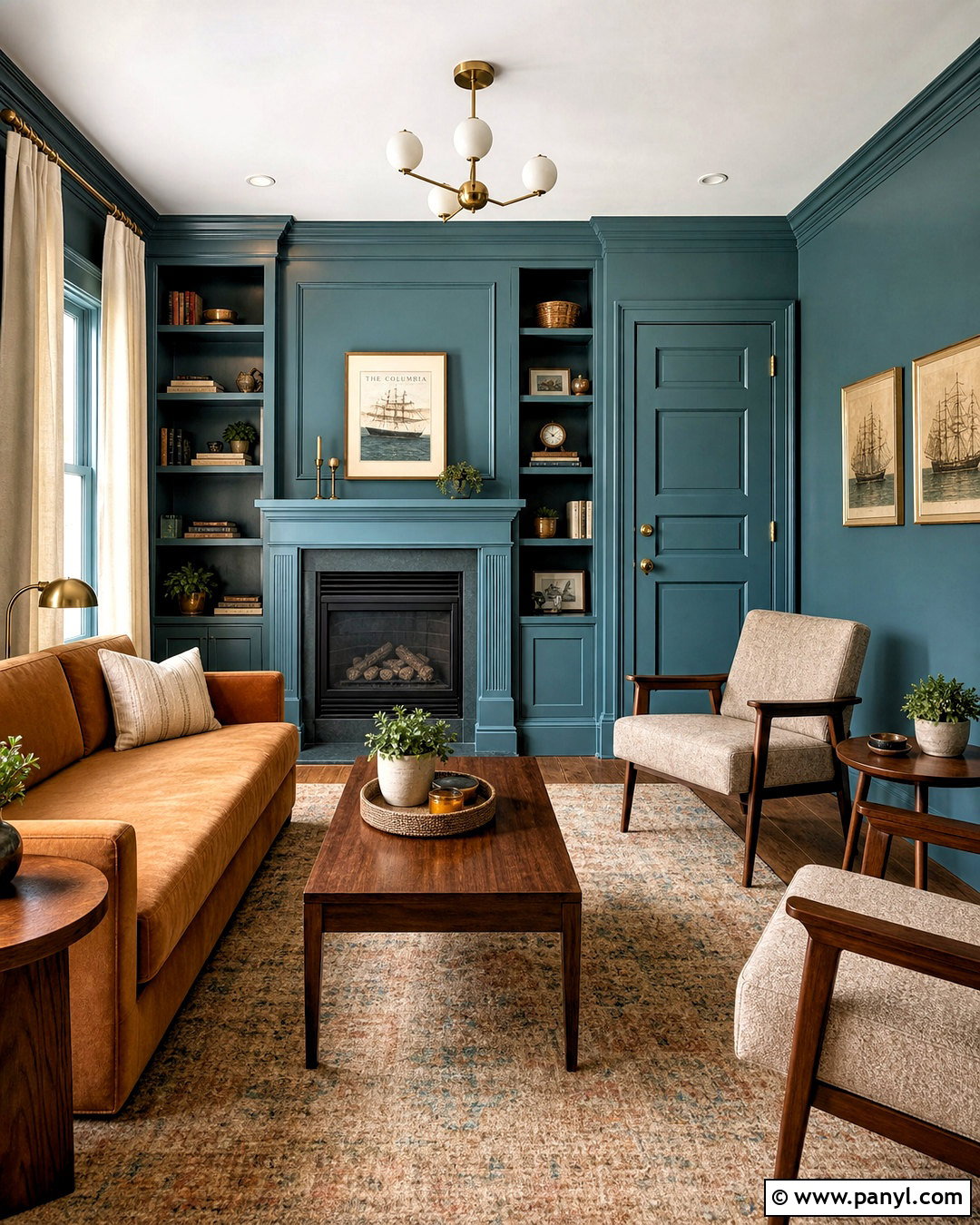 Color Matched Trim And Walls - 20 trim paint color ideas