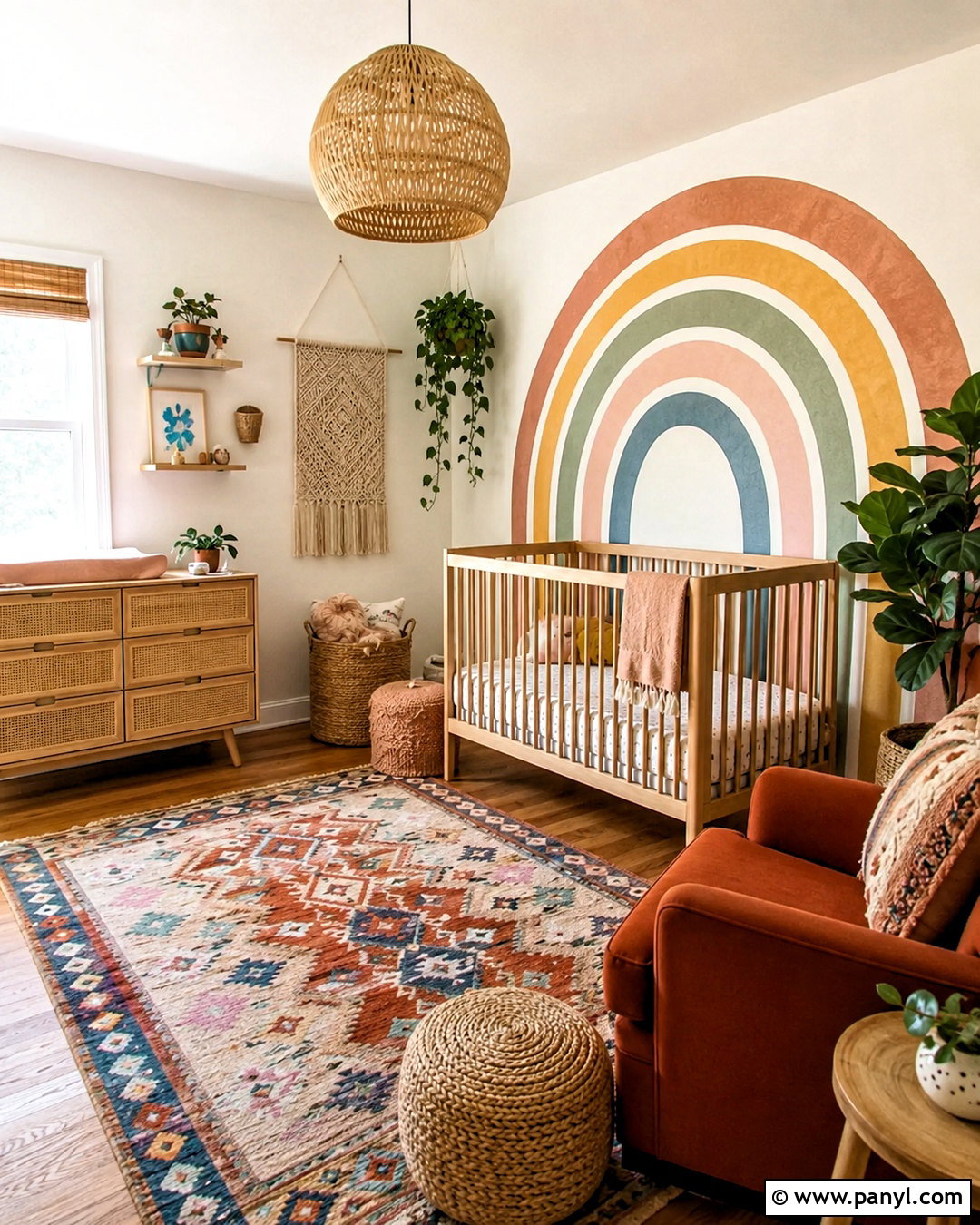 Colorful Boho Nursery - 20 colorful nursery ideas
