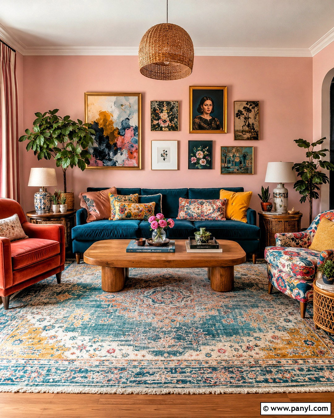 Colorful Cozy Living Room - 20 cozy living rooms
