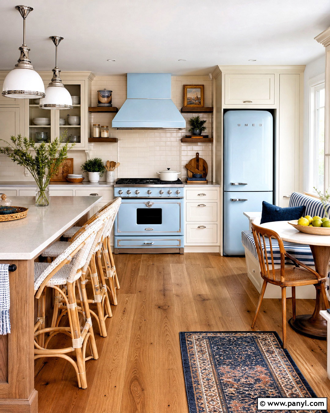 Colorful Kitchen Appliances - 20 pop of color kitchen ideas