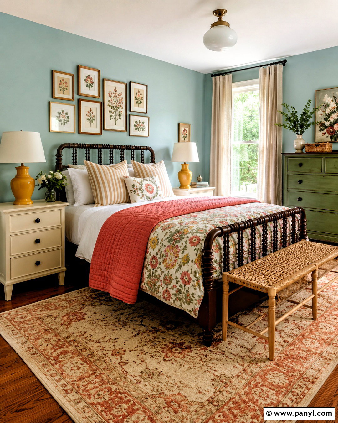 Colorful Modern Cottage Bedroom - 20 modern cottage bedroom ideas