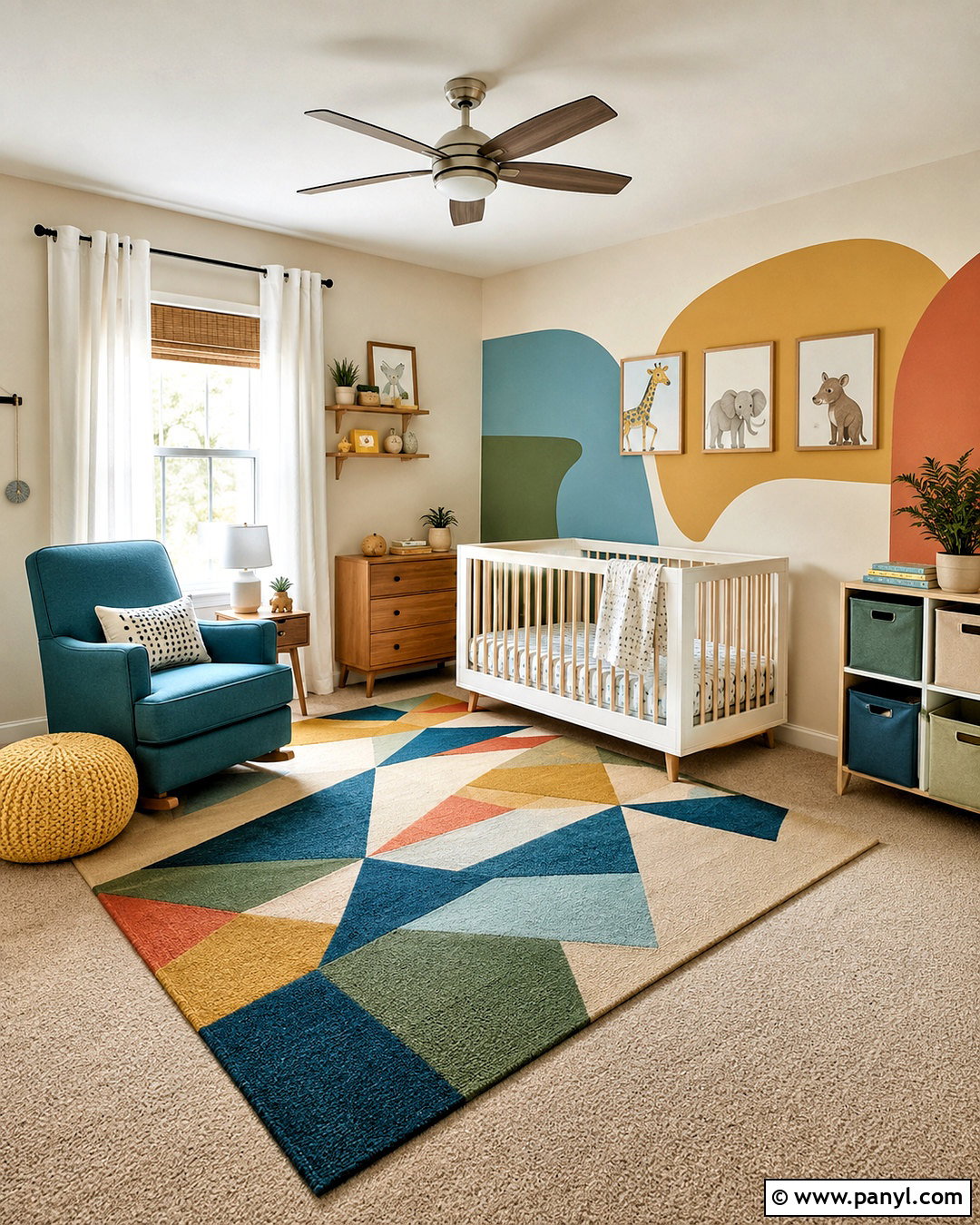 Colorful Modern Nursery Room - 20 nursery room design ideas