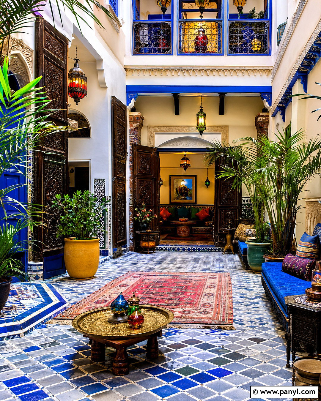 Colorful Moroccan House - 20 morocco house ideas