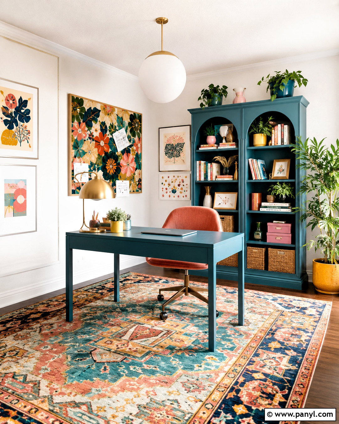 Colorful Office - 20 office decor ideas