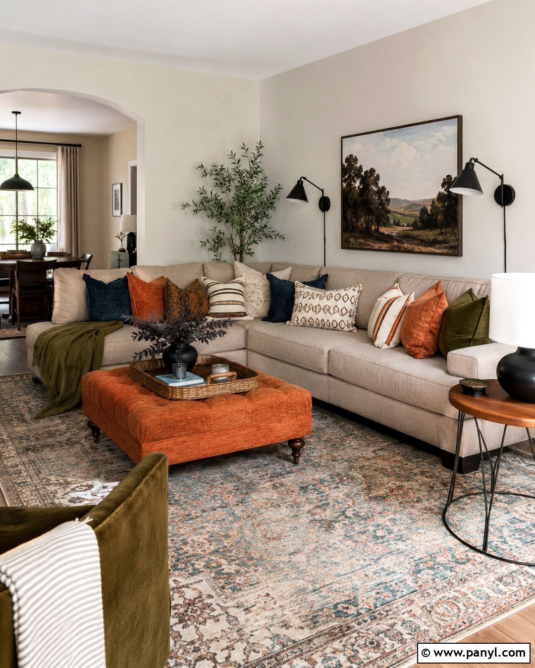 Colorful Pillows And Throws - 20 Add Color Without Painting Walls
