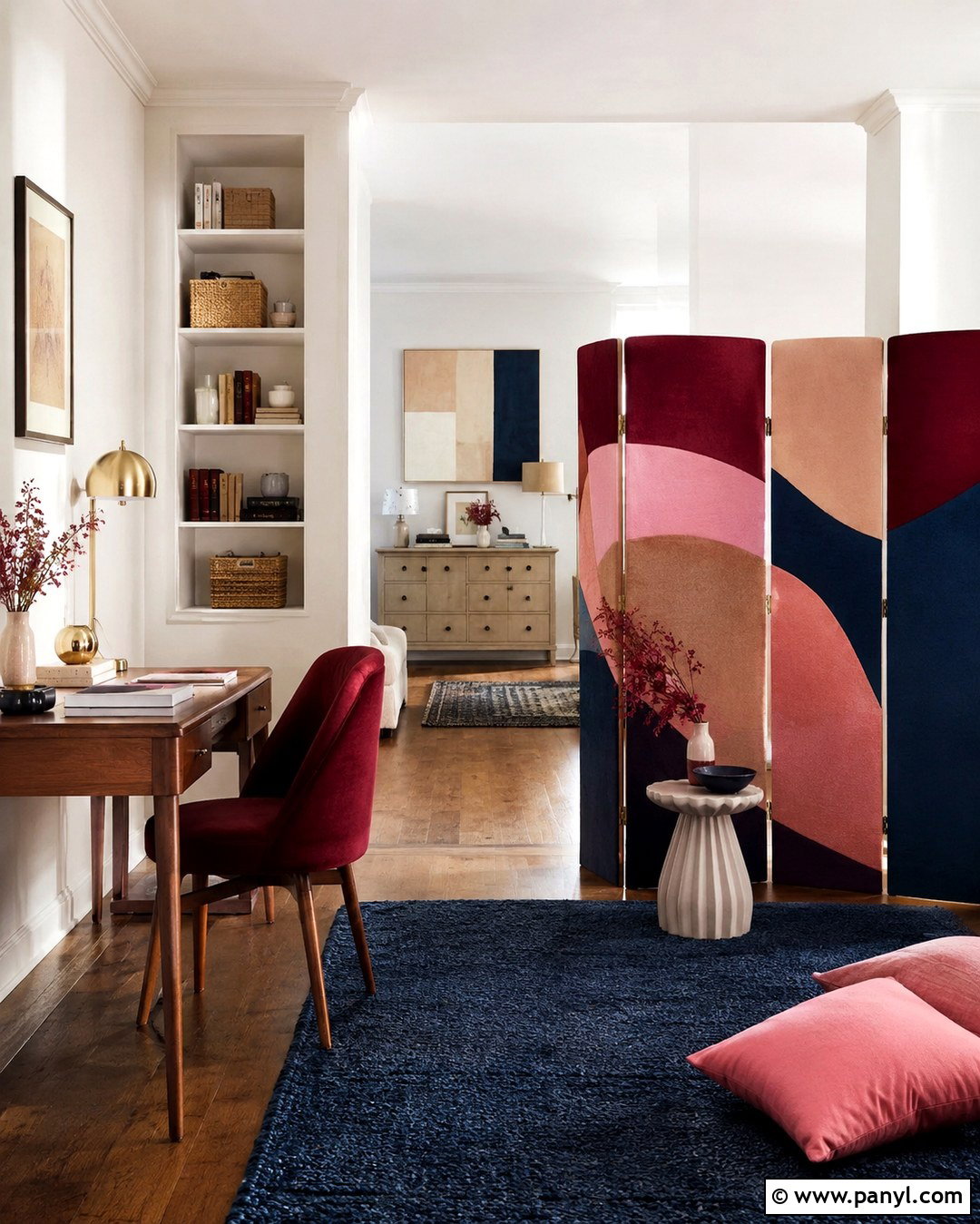 Colorful Room Divider - 20 Add Color Without Painting Walls