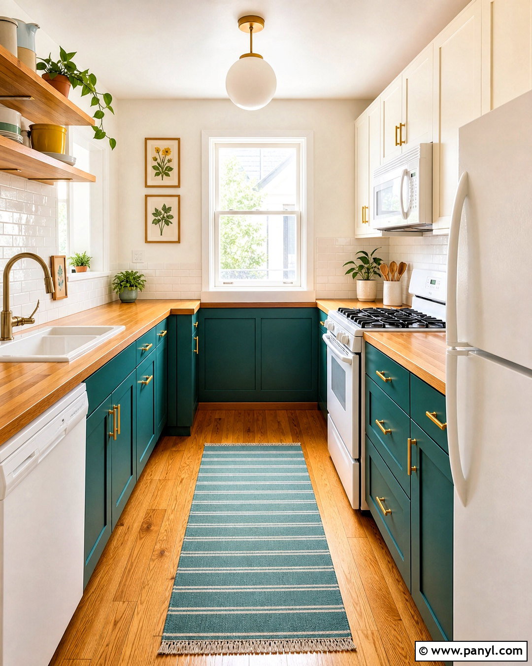 Colorful Small Kitchen - 20 very small kitchen ideas