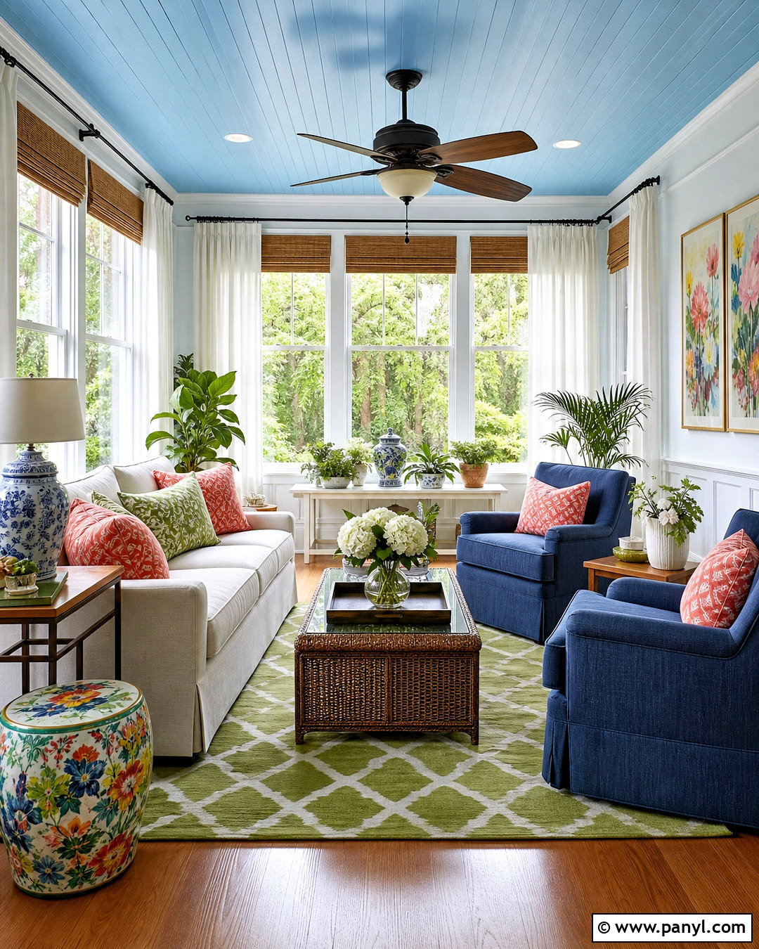 Colorful Sunroom Decor - 20 sunroom inspiration ideas