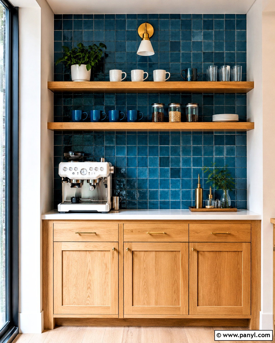 Colorful Tile Coffee Bar - 20 coffee bar ideas modern ideas