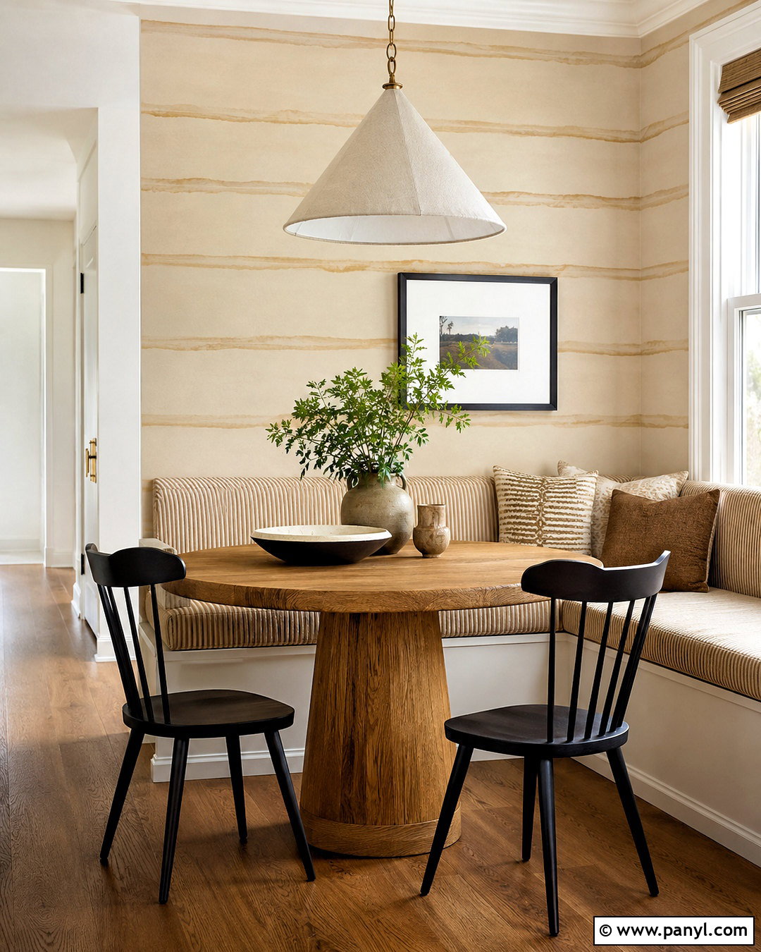 Combed Paint Wall - 20 paint techniques for walls