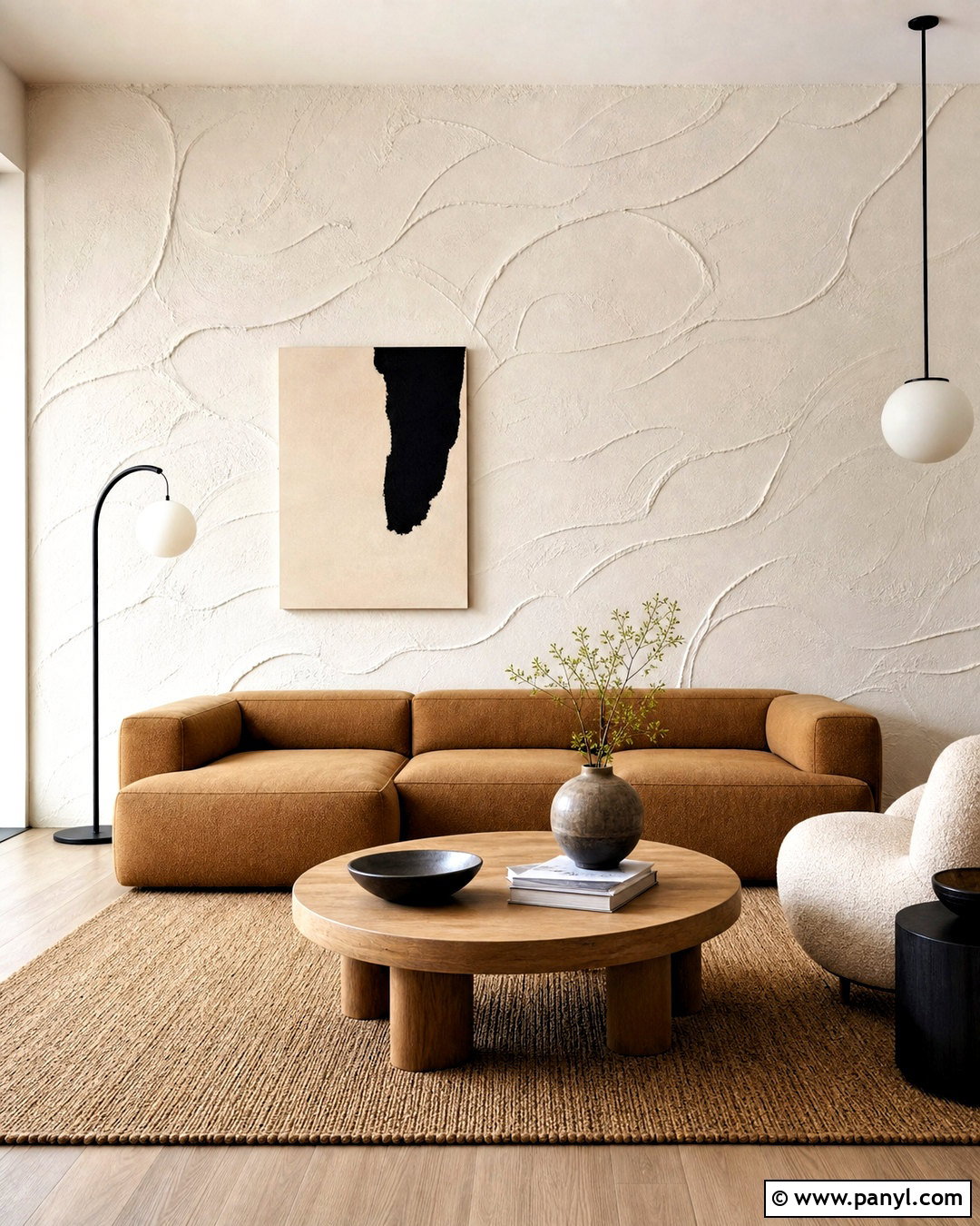 Combed Plaster Wall Texture - 20 interior wall texture pattern ideas