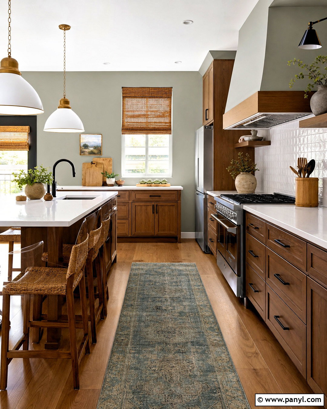 Comfort Gray Kitchen Walls With Wood Cabinets - 20 sw comfort gray ideas