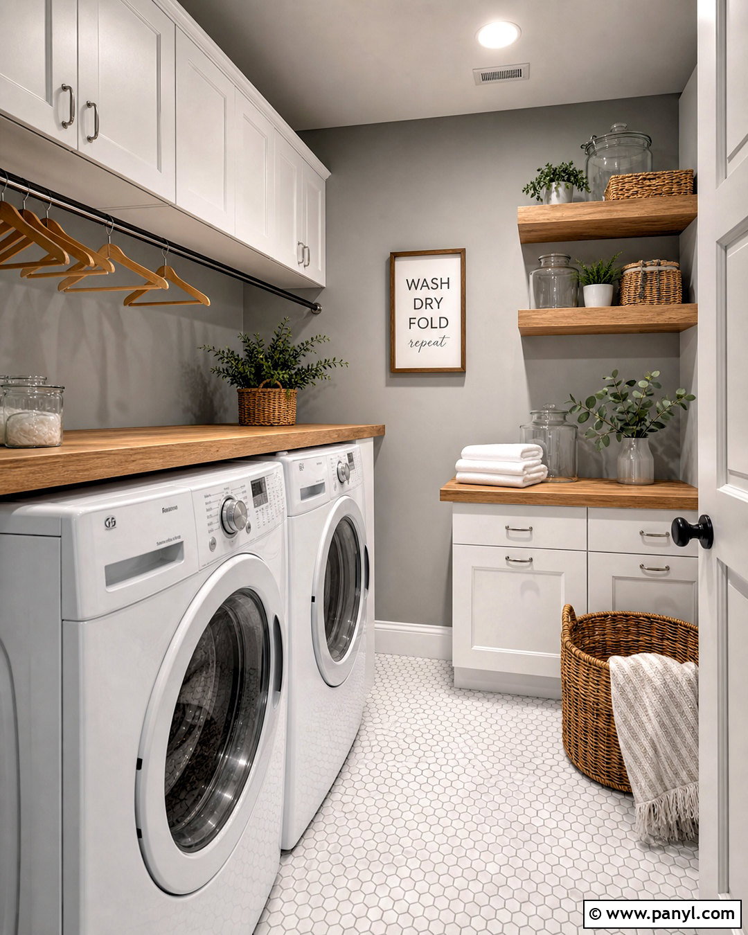 Comfort Gray Laundry Room With White Cabinets - 20 sw comfort gray ideas