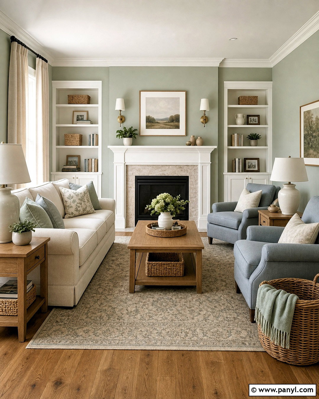 Comfort Gray Living Room With White Oak Furniture - 20 sw comfort gray ideas