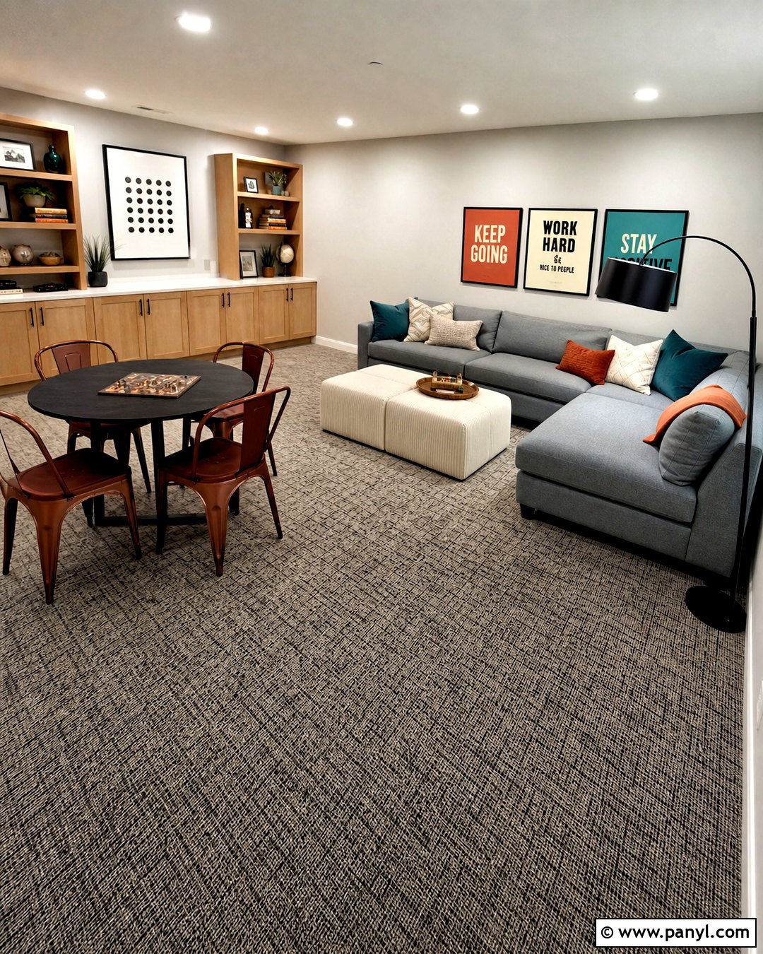 Commercial Grade Carpet for Bonus Room - 20 high traffic carpet ideas