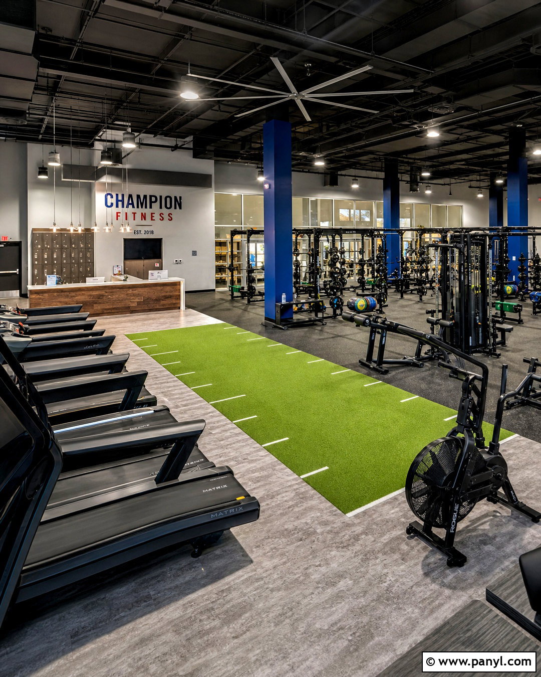 Commercial Gym Interior - 20 gym interior design ideas