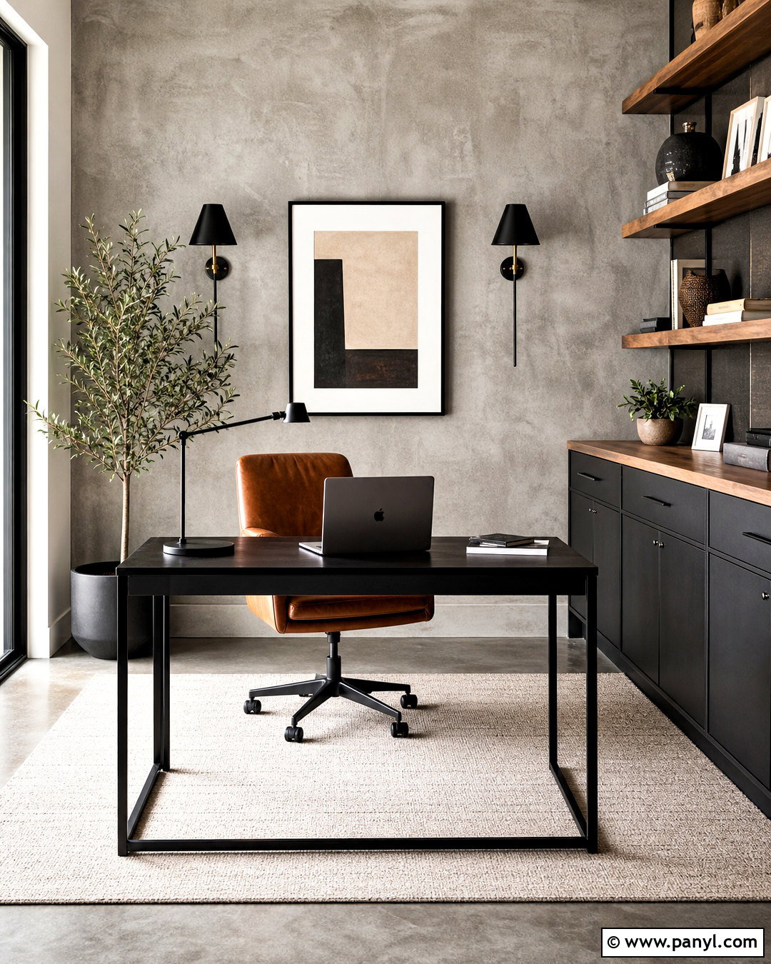 Concrete Effect Wall Finish - 20 faux finishes for walls