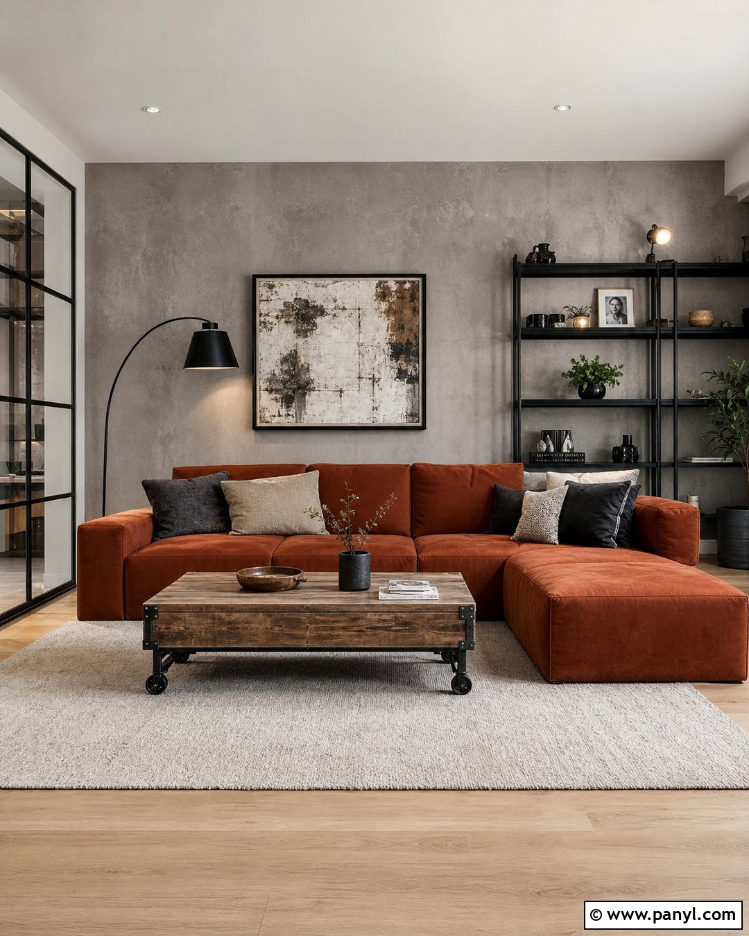 Concrete Effect Wall Paint Finish - 30 paint finishes for walls