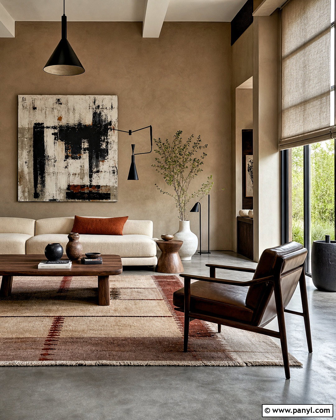 Concrete Floor And Clay Walls - 20 floor and wall color combinations