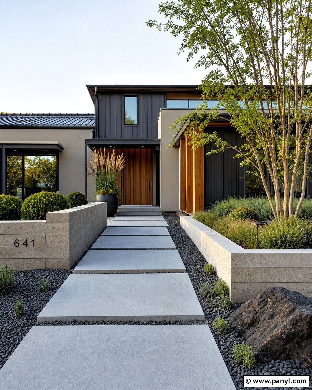 Contemporary Mixed Siding Exterior - 20 home exterior ideas