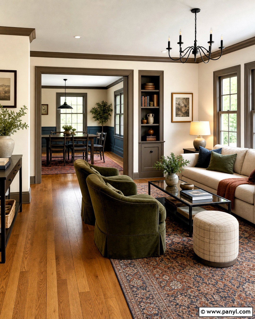 Contrasting Interior Trim Paint - 20 house painting ideas interior ideas