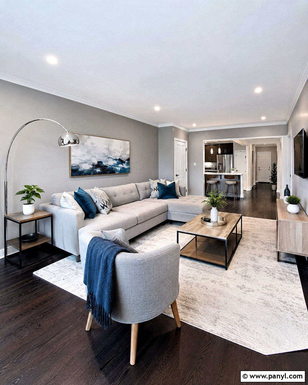 Cool Gray Walls With Dark Wood Floors - 20 What Color Walls Go With Dark Wood Floors