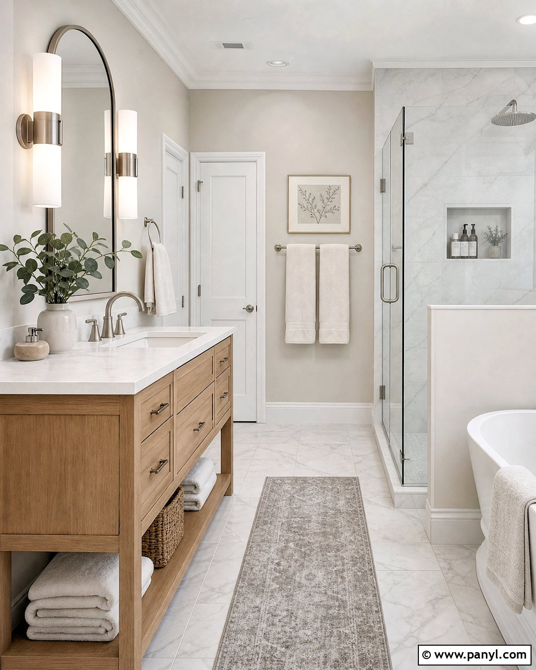 Cool Off White Bathroom - 20 off white room color ideas