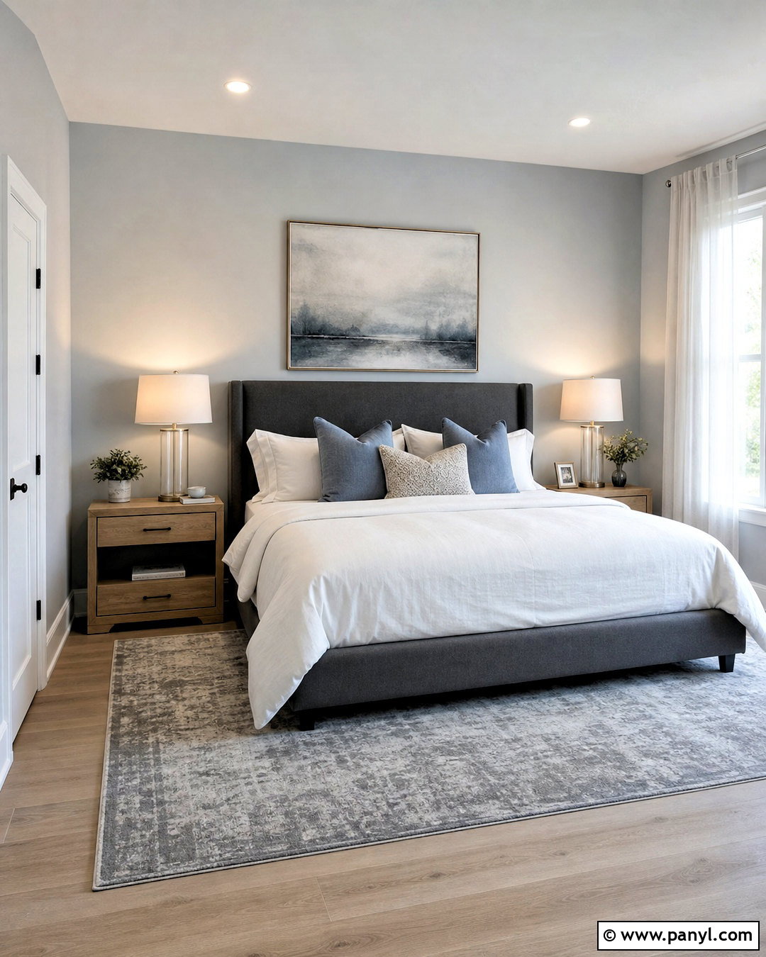 Cool White Gray Bedroom - 20 white gray paint color ideas