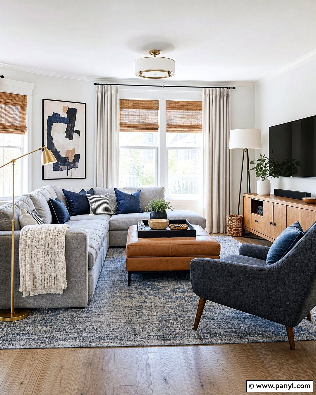 Cool White Walls With Soft White Trim - 25 White Wall White Trim Ideas