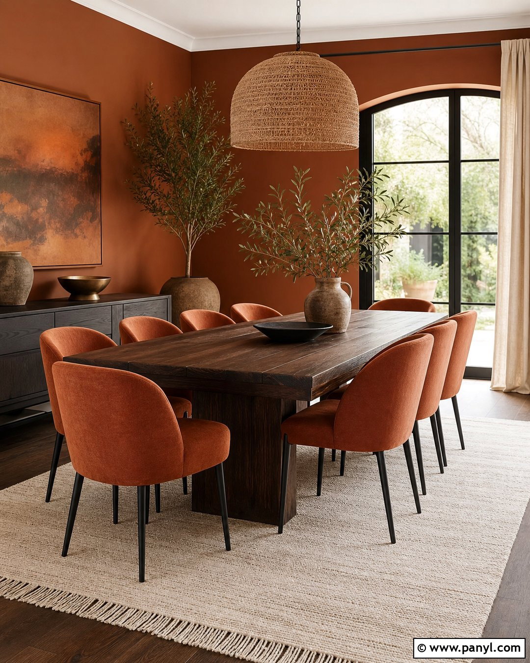 Copper And Terracotta Dining Room - 25 Copper Wall Color Ideas