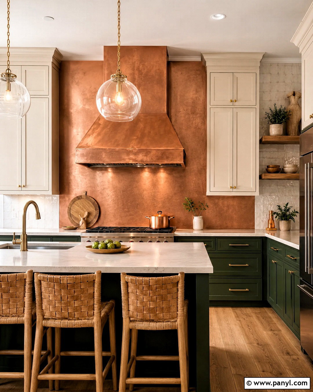 Copper Metallic Paint Kitchen - 20 metallic paint colors