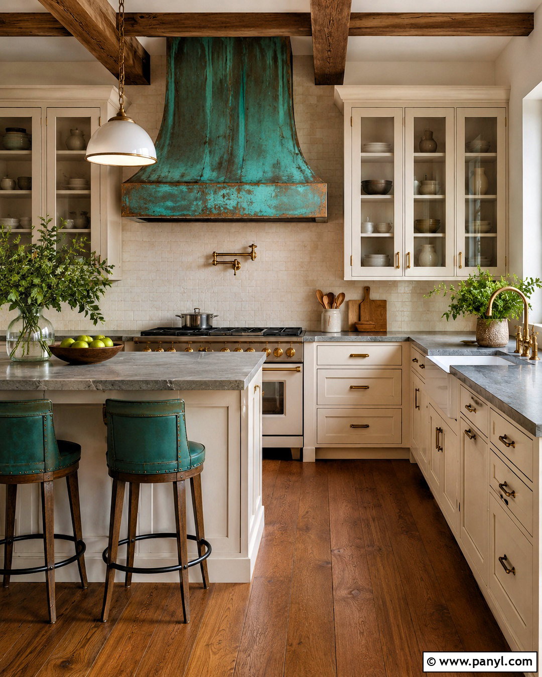 Copper Patina Kitchen - 20 patina style ideas