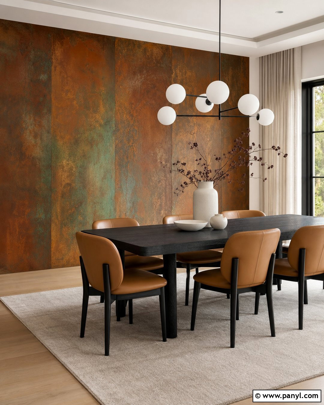 Copper Patina Wall - 35 patina wall ideas