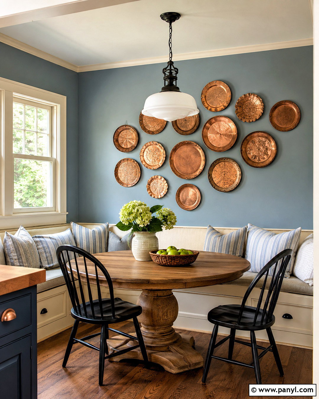 Copper Plate Wall - 20 copper wall ideas