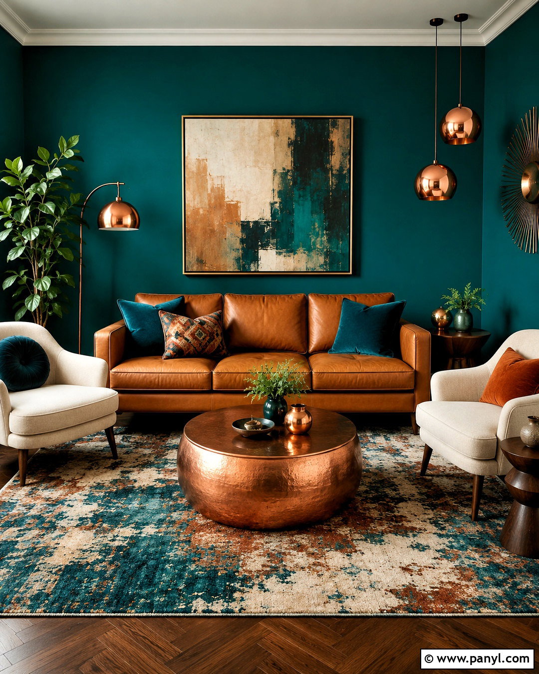 20 Metallic Color Palette Ideas for Luxe, Modern Designs