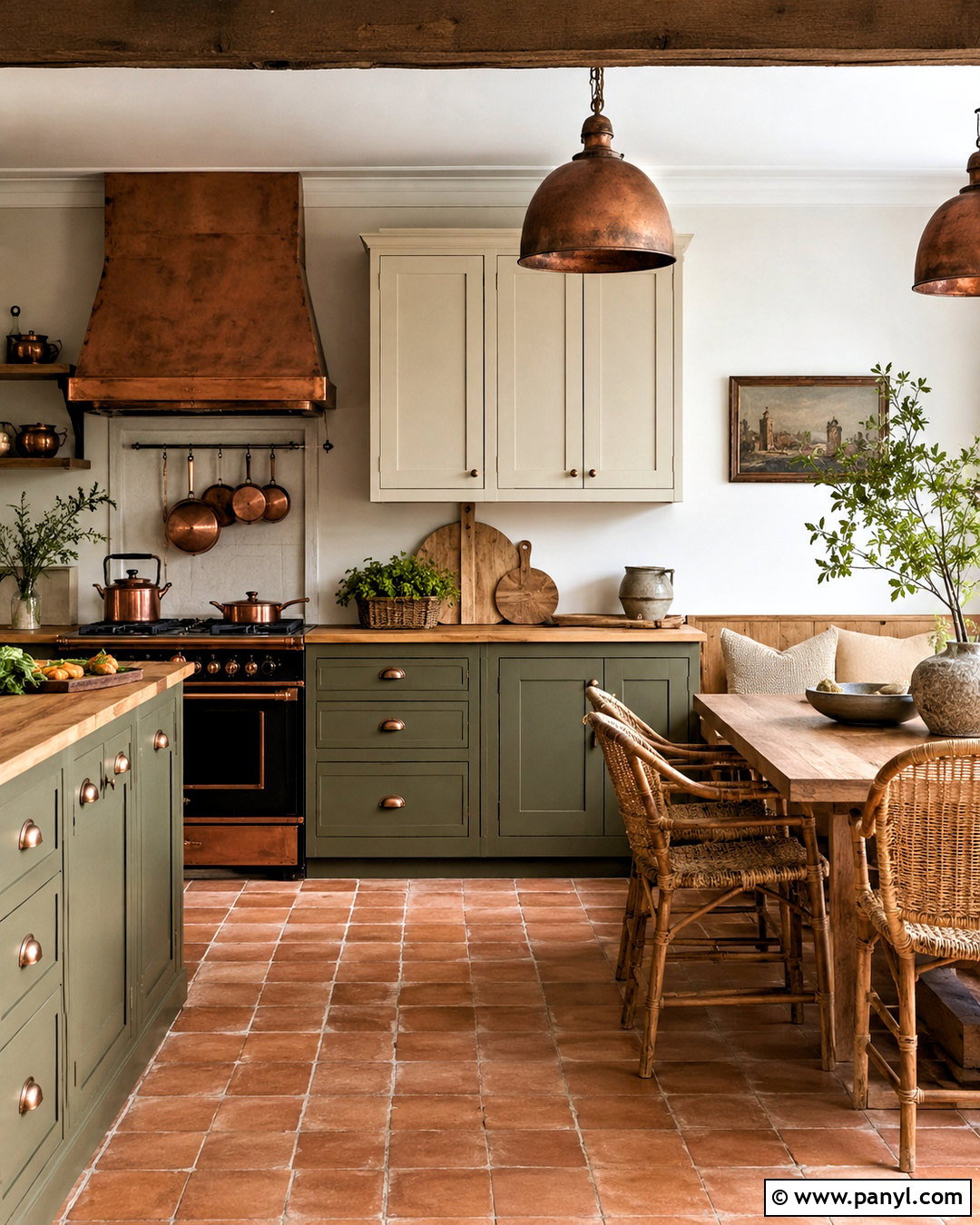 Copper Terracotta And Olive Metallic Palette - 20 metallic color palette ideas