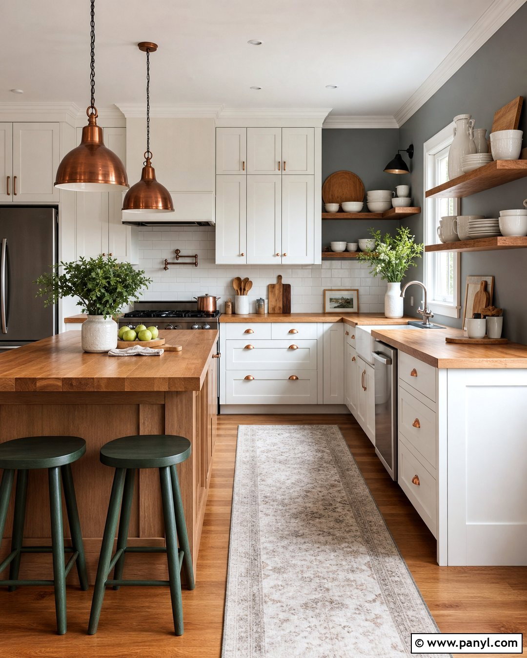 Copper With Gray Walls - 35 Accent Colors With Gray Walls