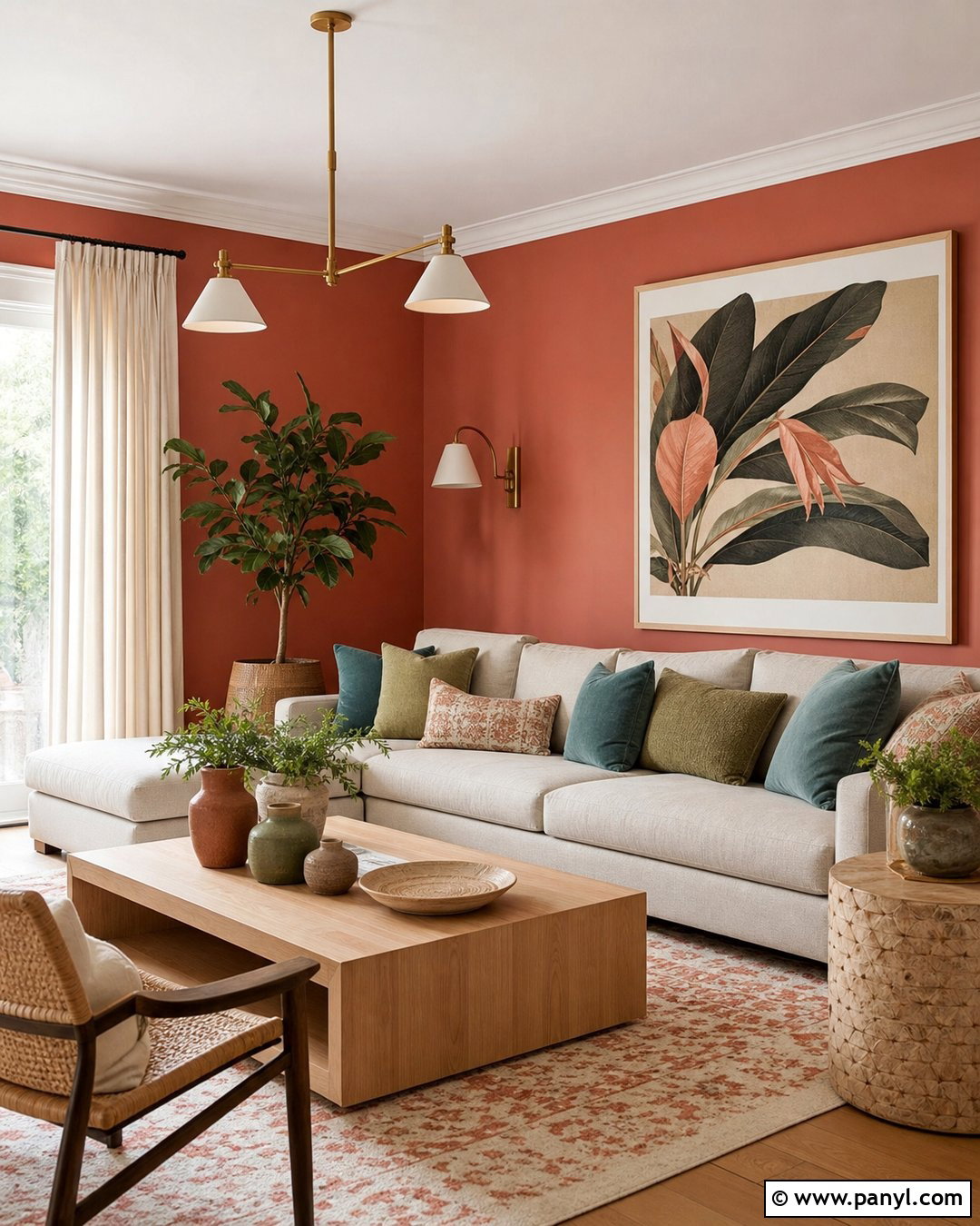 Coral And Cream Living Room Walls - 30 Colour For Living Room Wall Indian Ideas