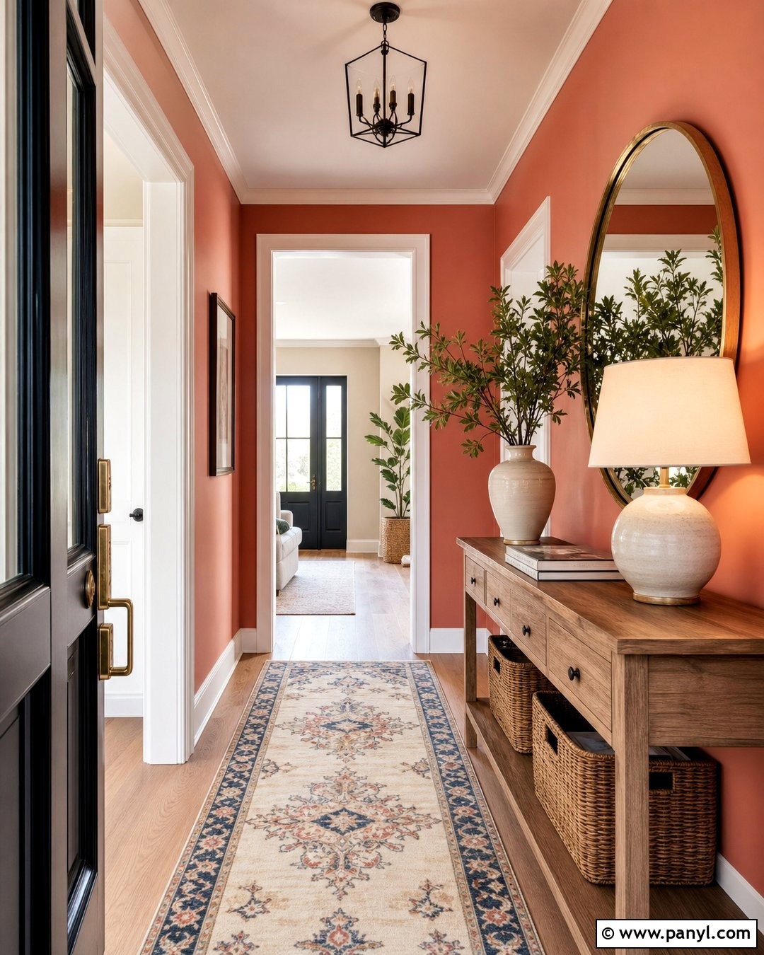 Coral Entryway Walls - 30 coral walls