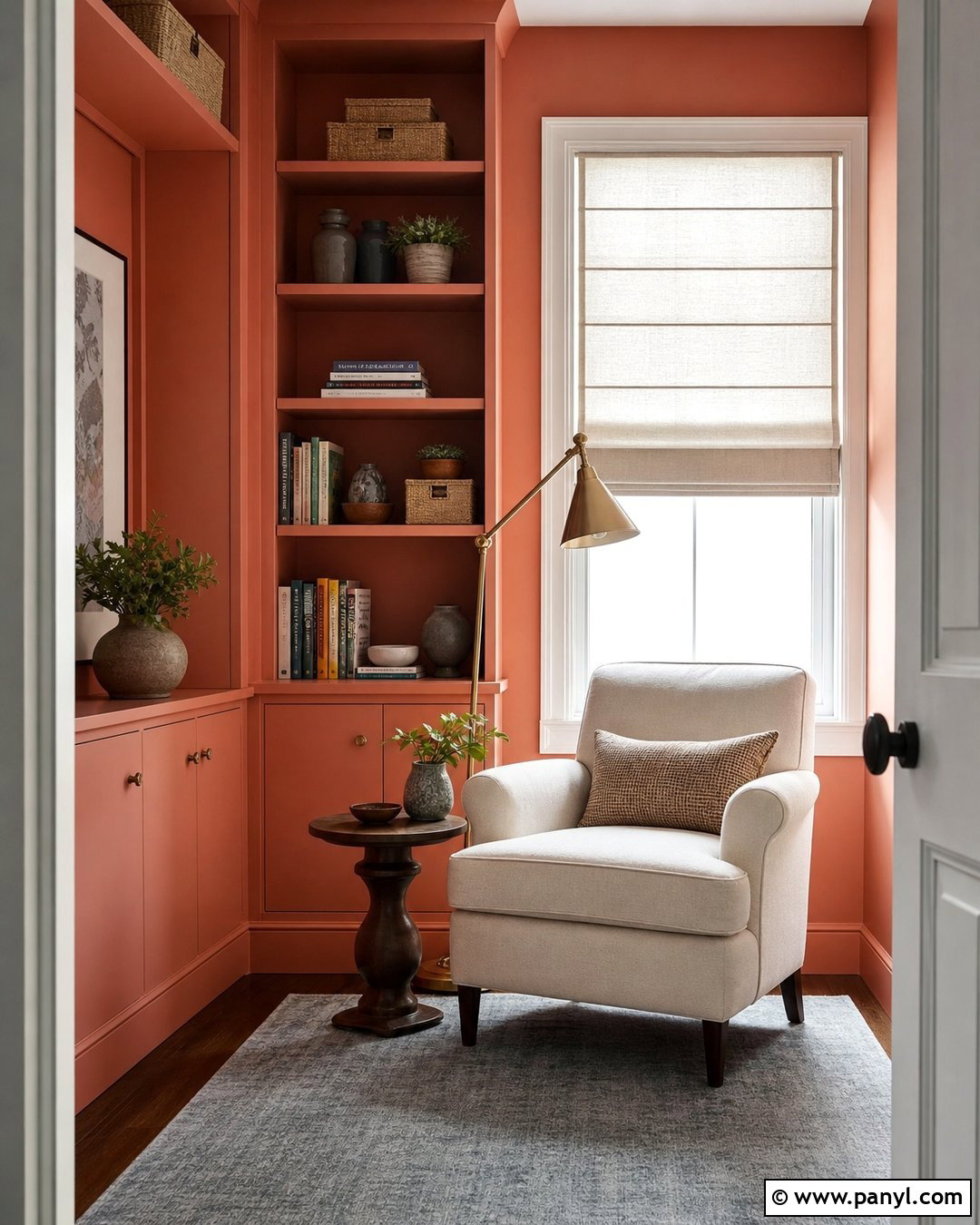 Coral Reading Nook Walls - 30 coral walls
