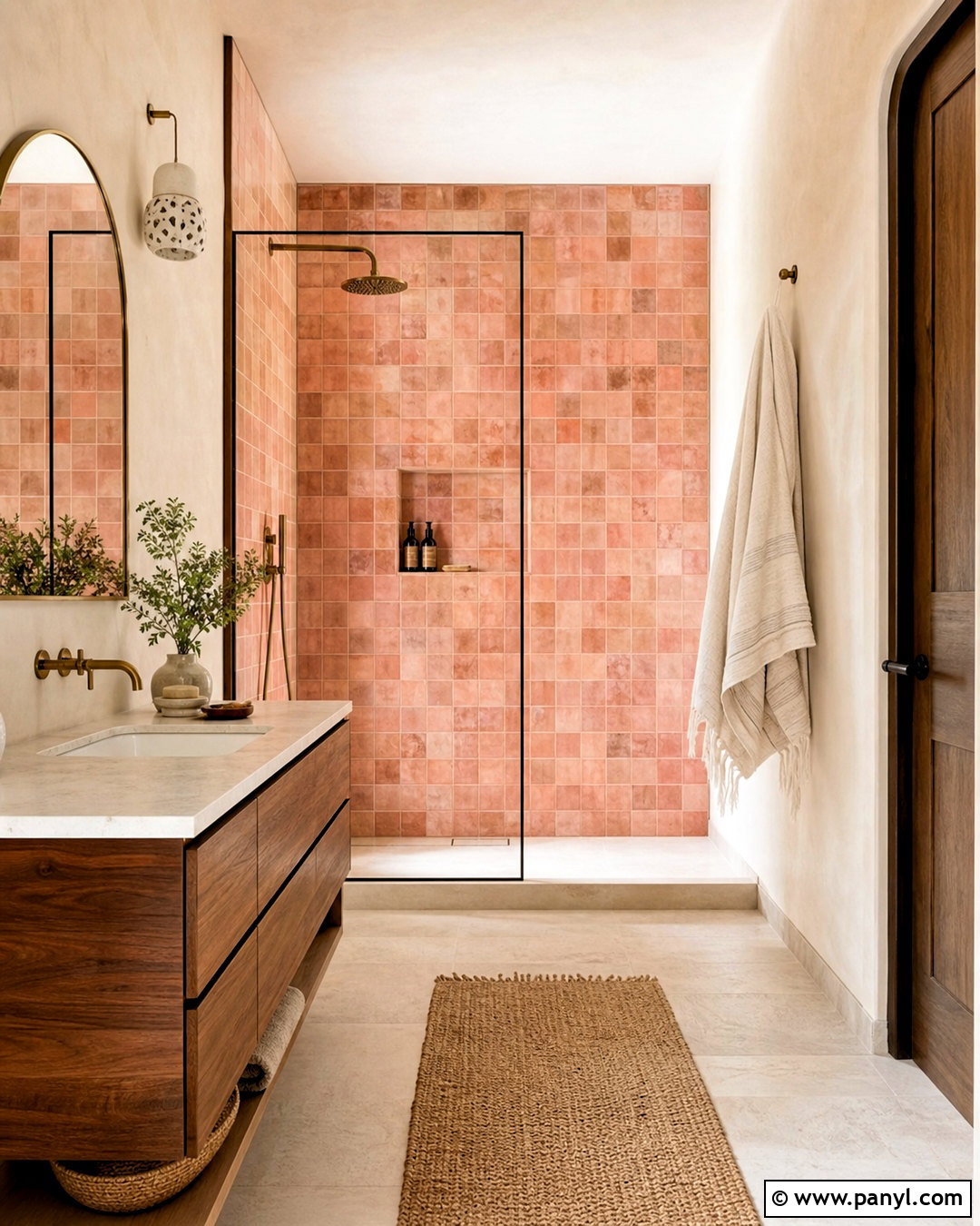 20 Coral Bathroom Ideas for a Bright, Coastal-Style Retreat