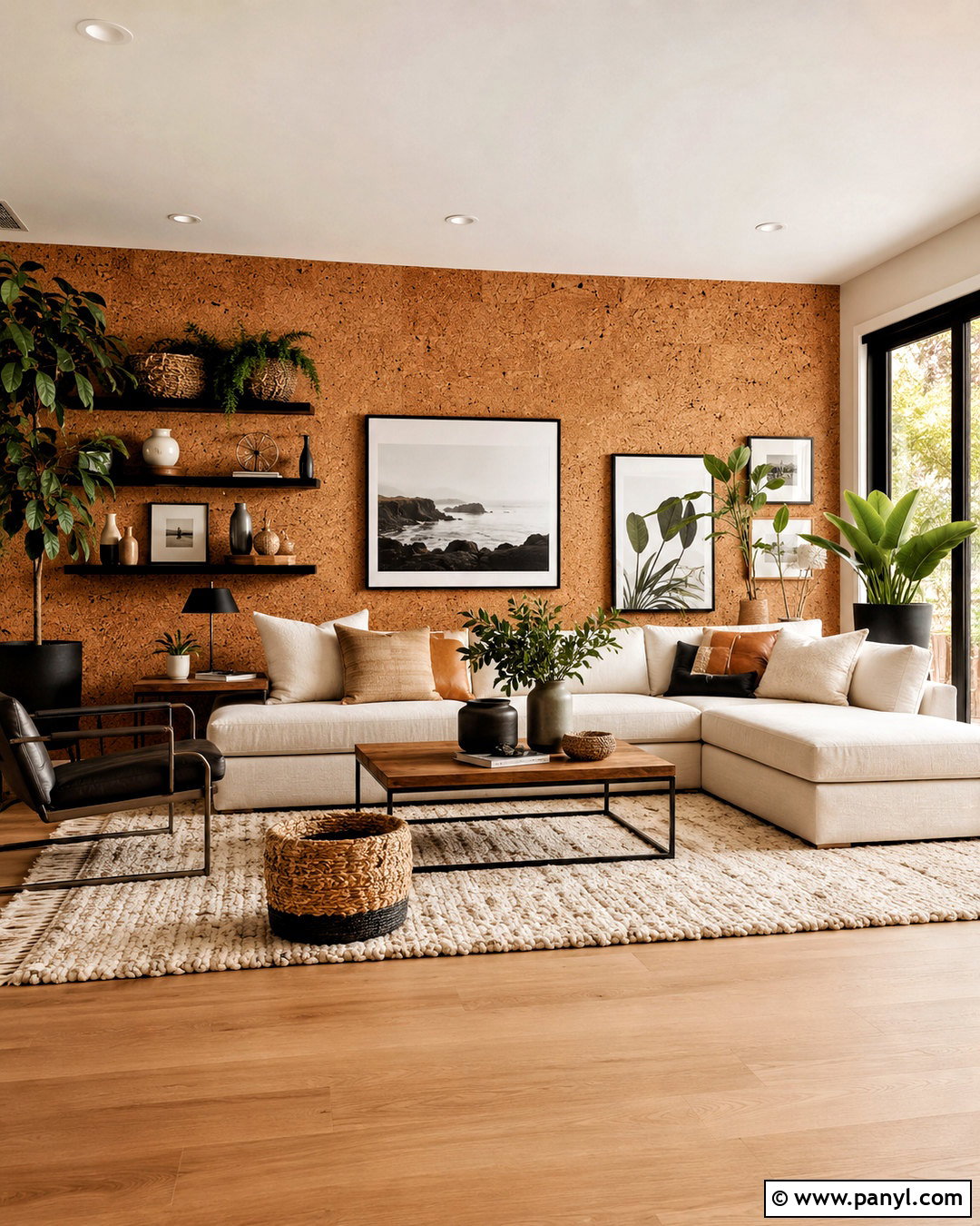 Cork Living Room Wall - 20 latest wall designs for living room ideas