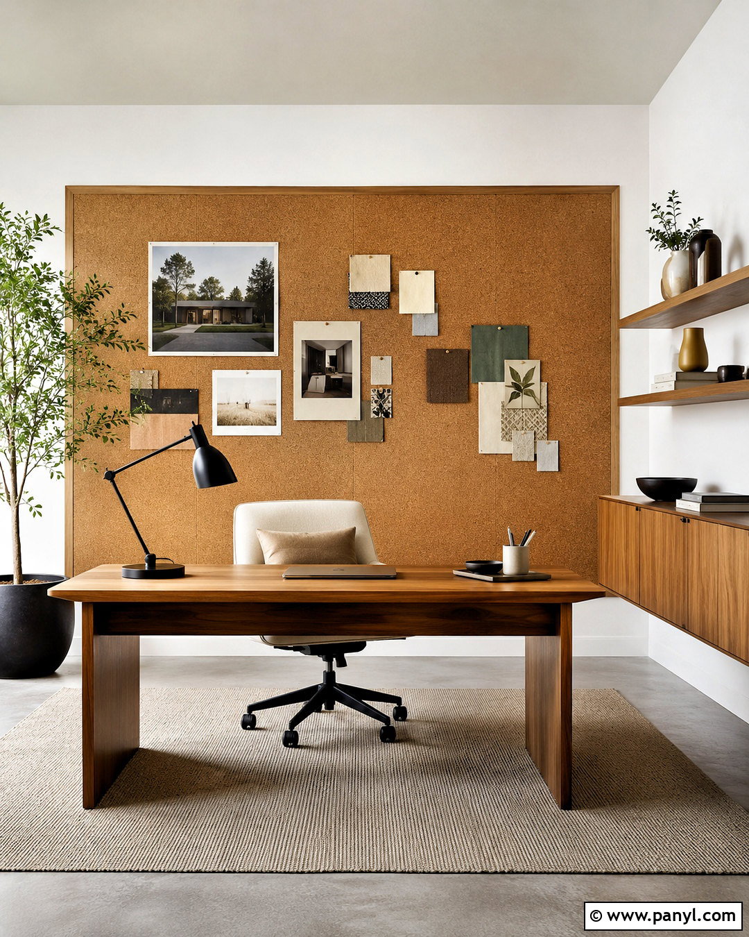 Cork Wall - 20 decorative wall design ideas