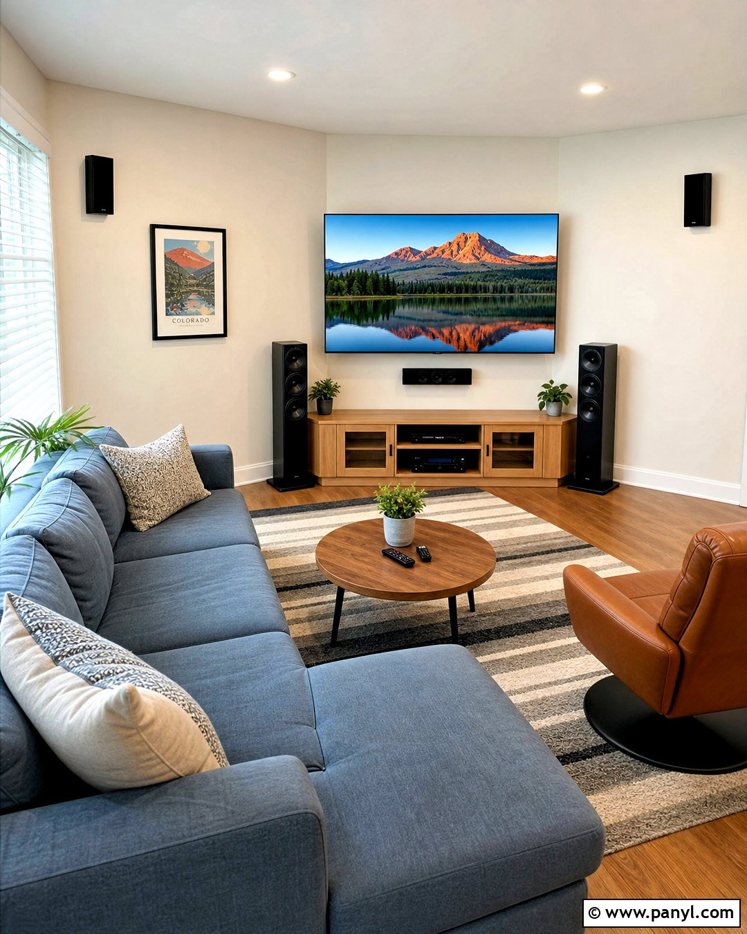 Corner TV Surround Sound Living Room - 20 surround sound living room ideas