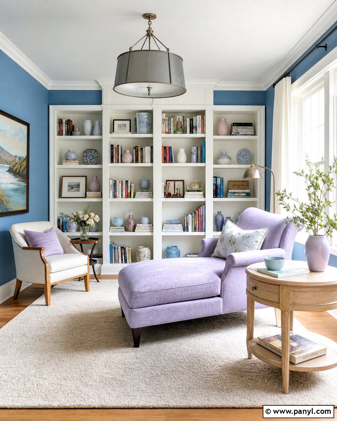 Cornflower Blue And Lavender Color Palette - 20 blue color palette ideas