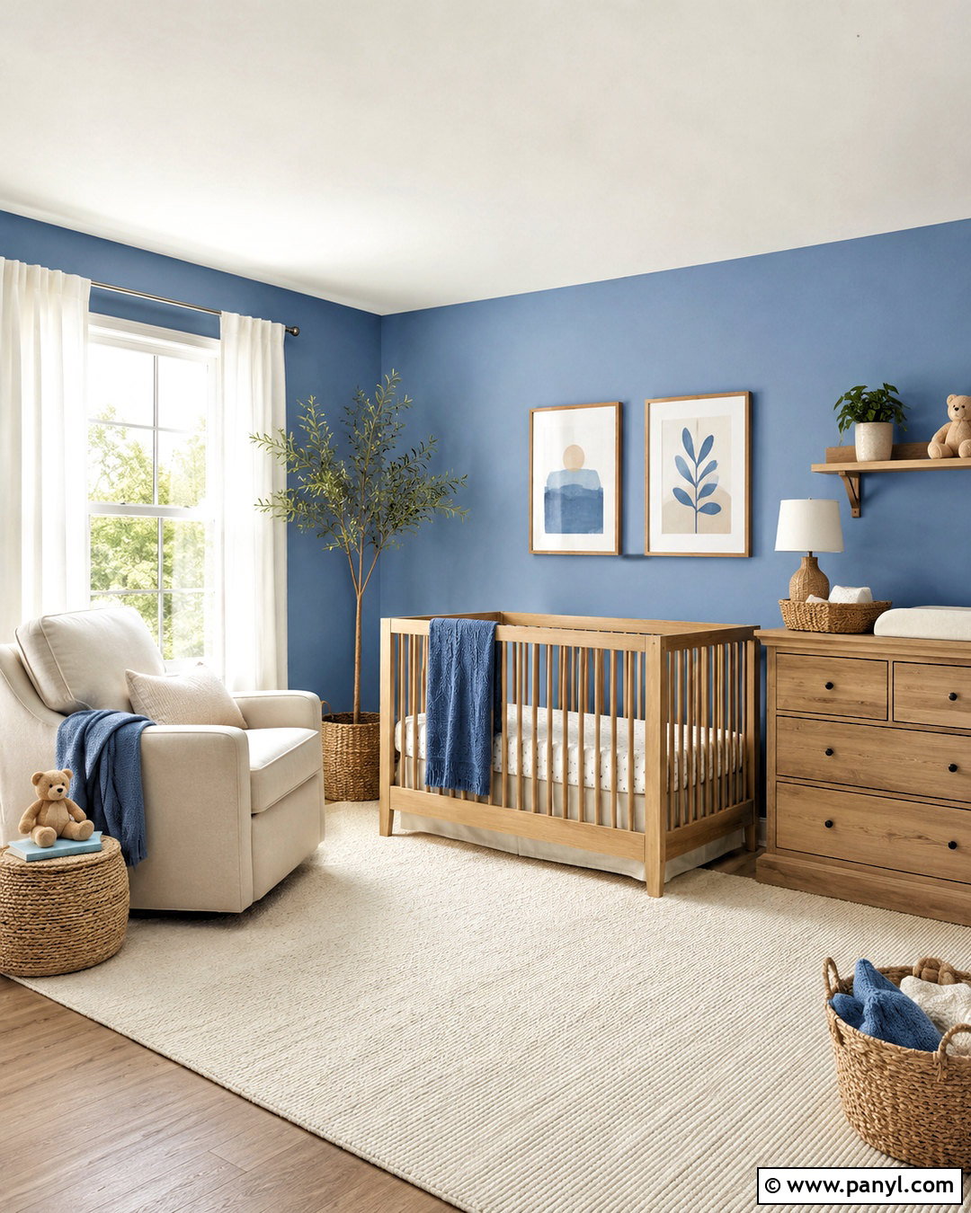 20 Brown and Blue Color Palette Ideas for Serene Interiors