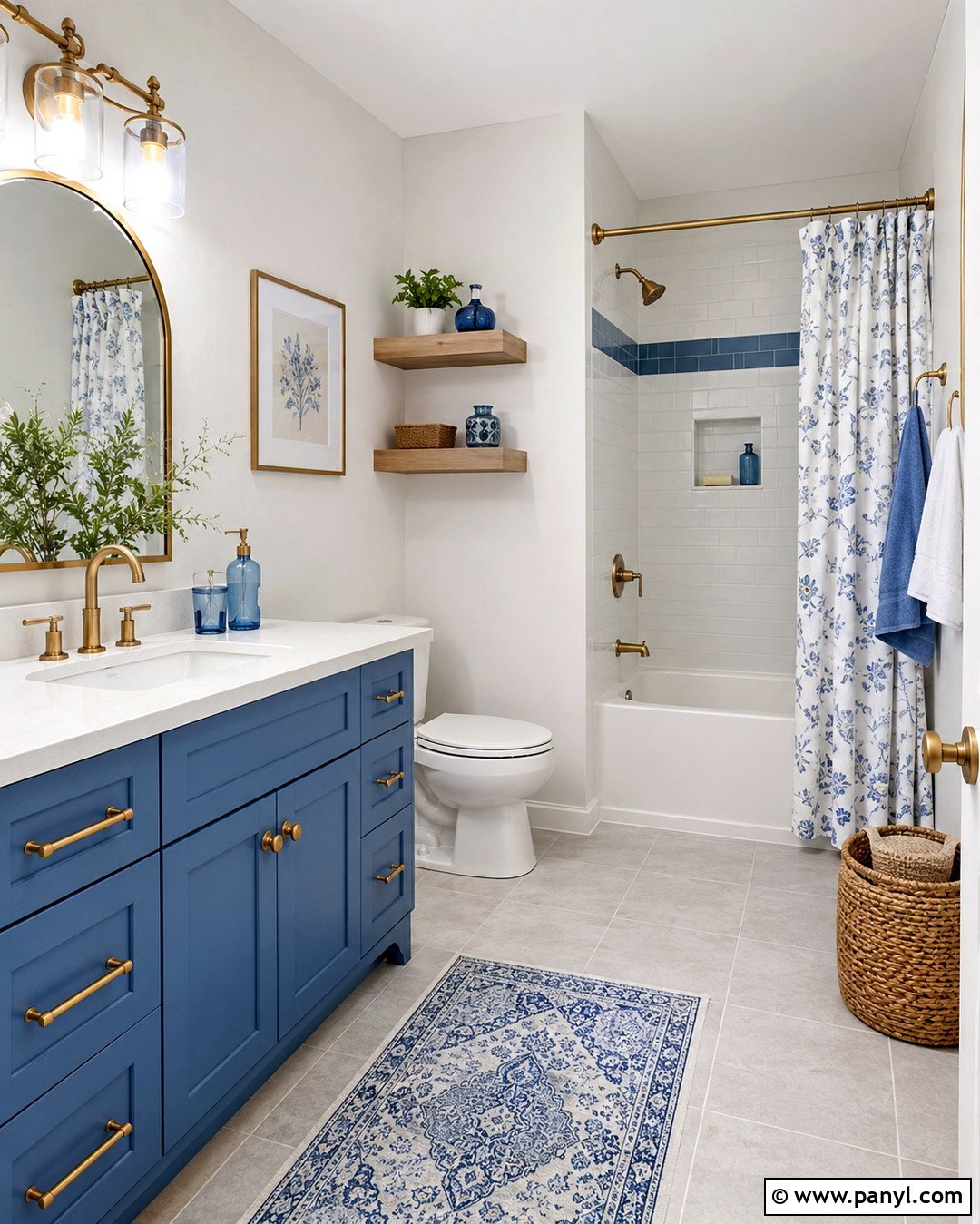 Cornflower Blue Bathroom - 20 Bathroom Blue Colors