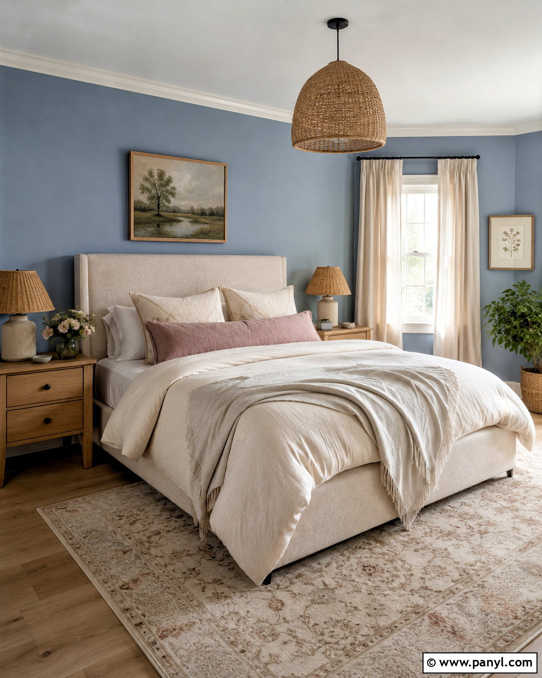 Cornflower Blue Bedroom - 20 cornflower blue paint ideas
