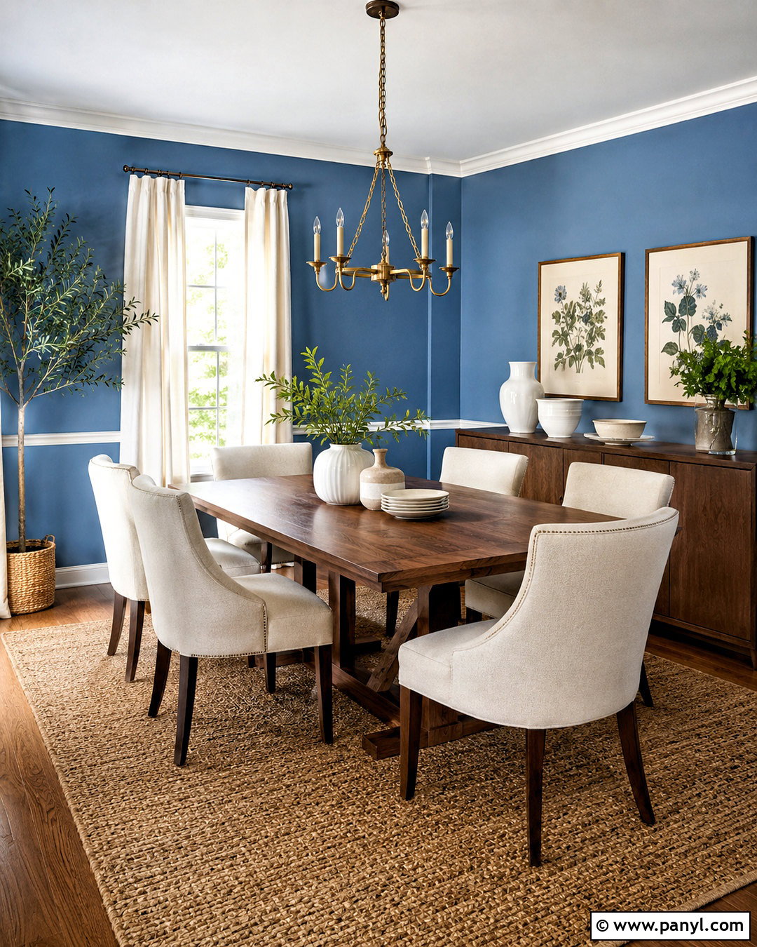 20 Cornflower Blue Paint Ideas for Serene, Airy Home Interiors